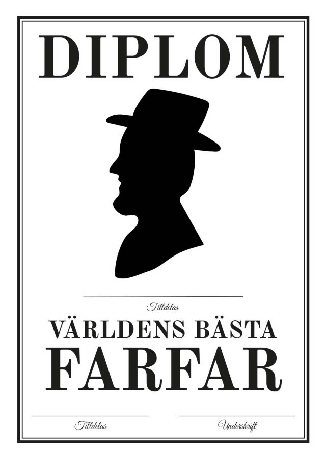 Världens Bästa Morfar/Farfar