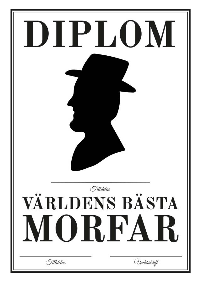 Världens Bästa Morfar/Farfar