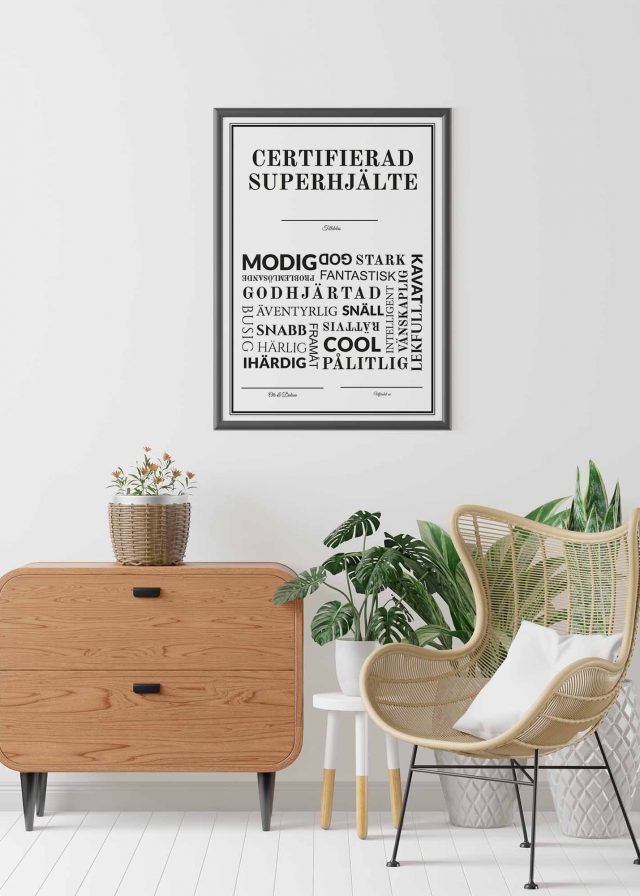 Certifierad Superhjälte